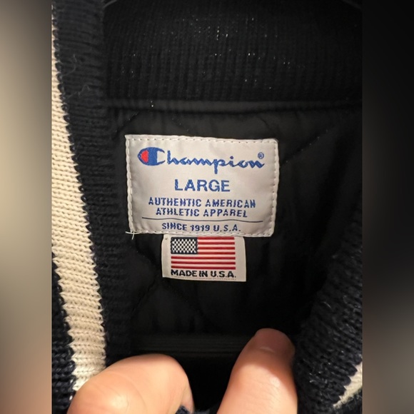 Champion Premium Varsity Letterman Jacket (Made in USA) - Picture 2 of 10